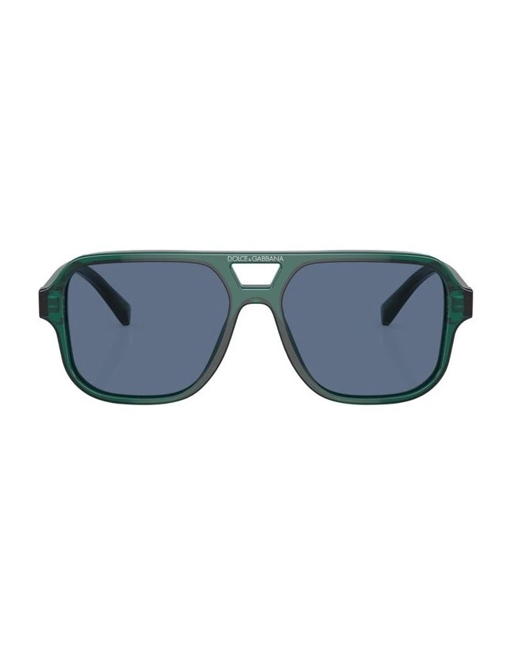 Acetate DX4003 Sunglasses in Green image 1