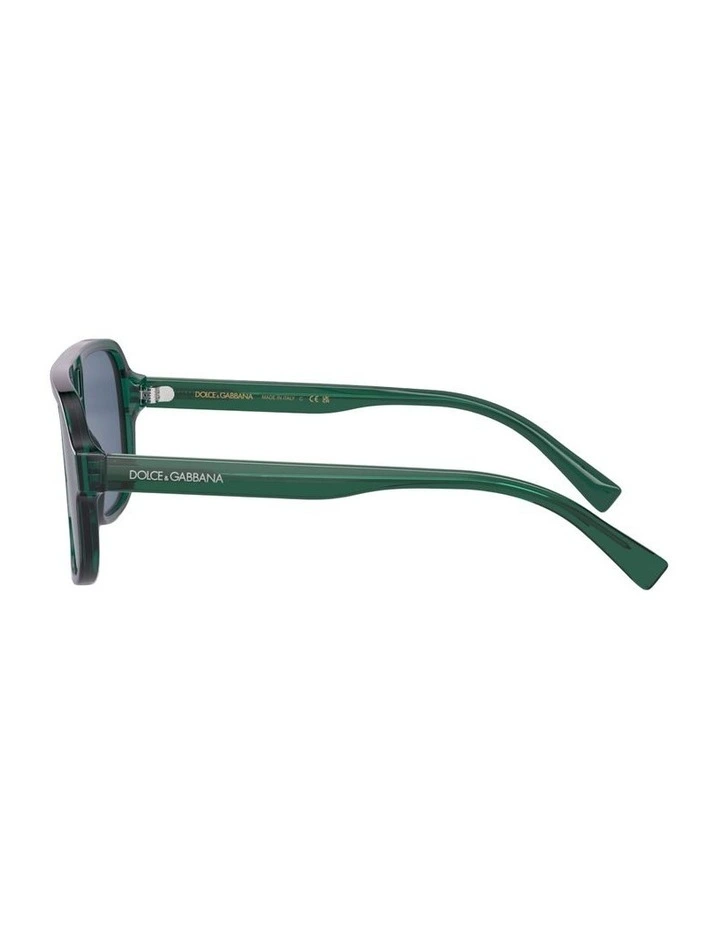 Acetate DX4003 Sunglasses in Green image 2