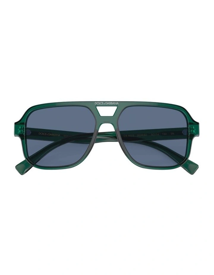Acetate DX4003 Sunglasses in Green image 3