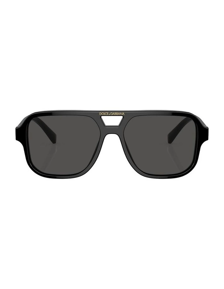 Acetate DX4003 Sunglasses in Black image 1