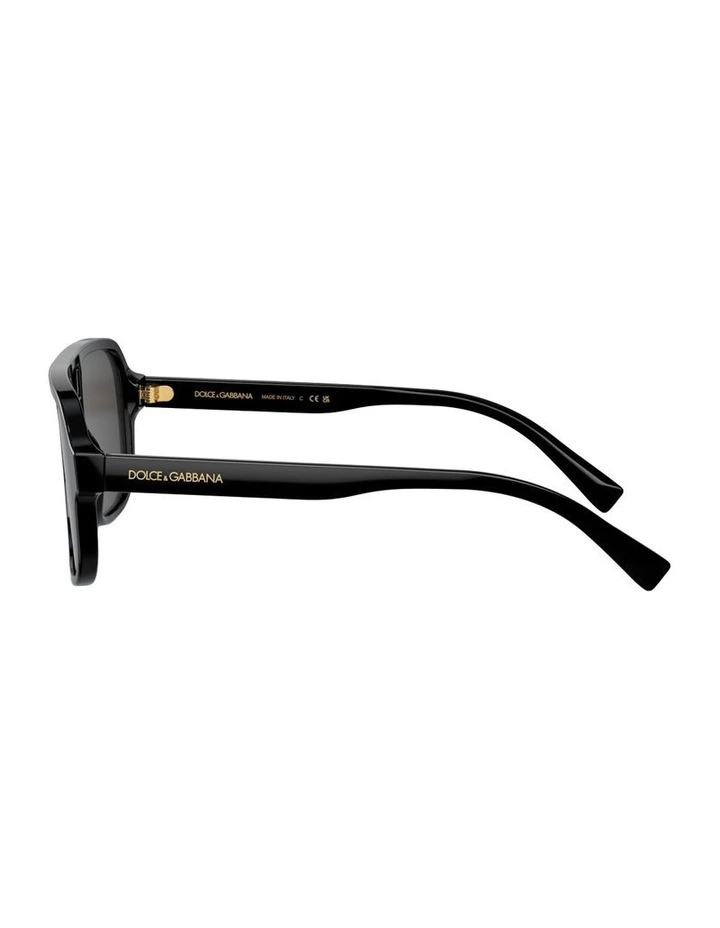 Acetate DX4003 Sunglasses in Black image 2