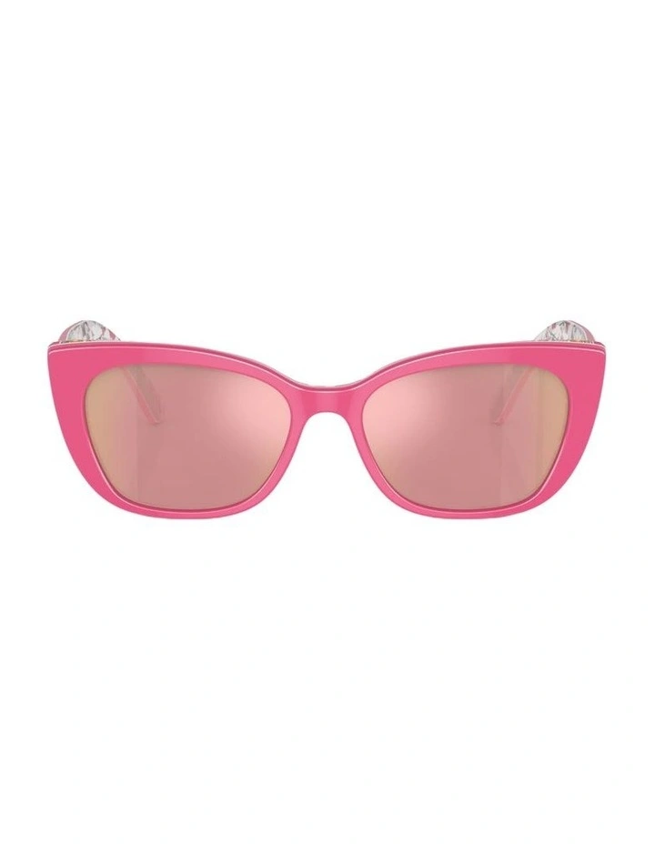 Acetate Sunglasses DX4427 in Pink image 1