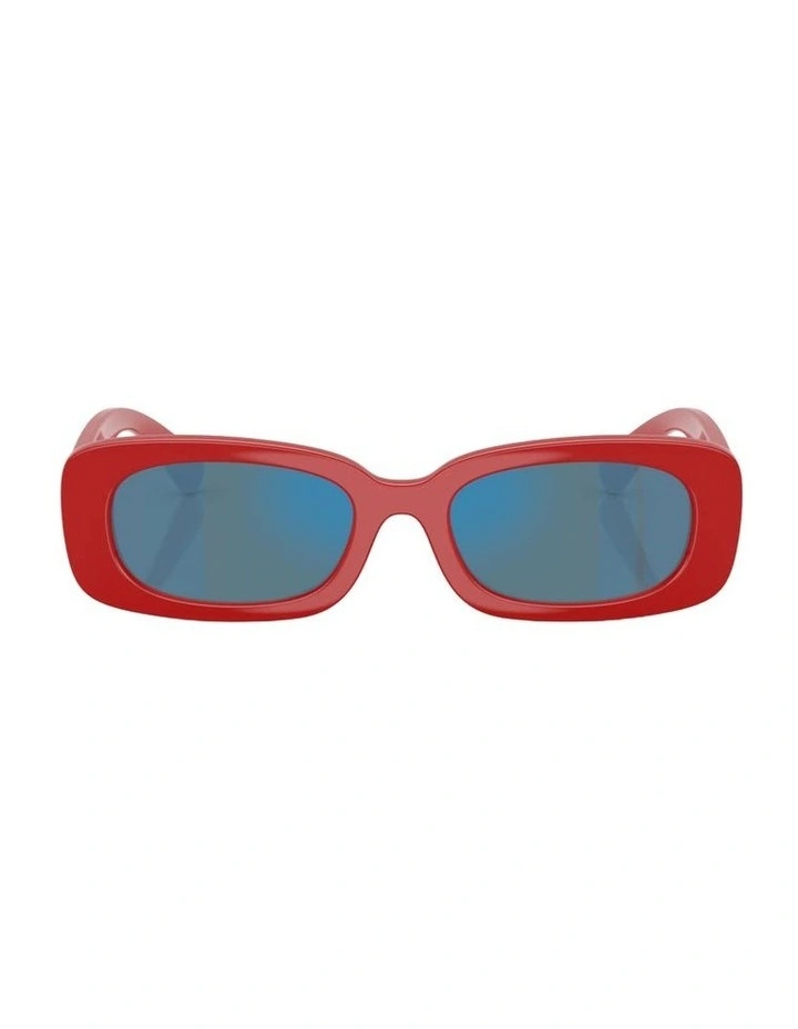 Injected Sunglasses in Red image 1