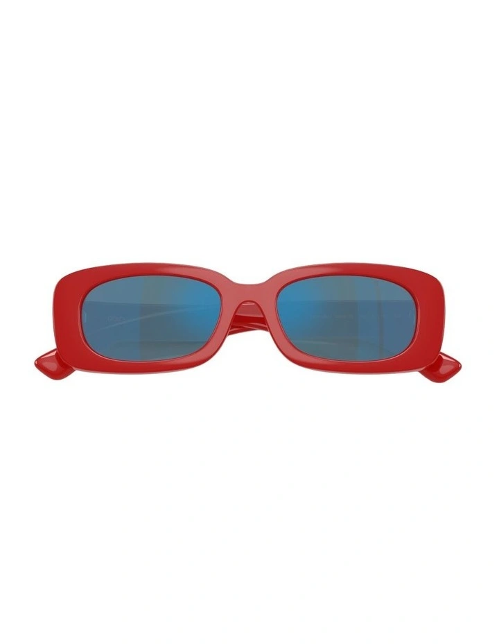 Injected Sunglasses in Red image 3