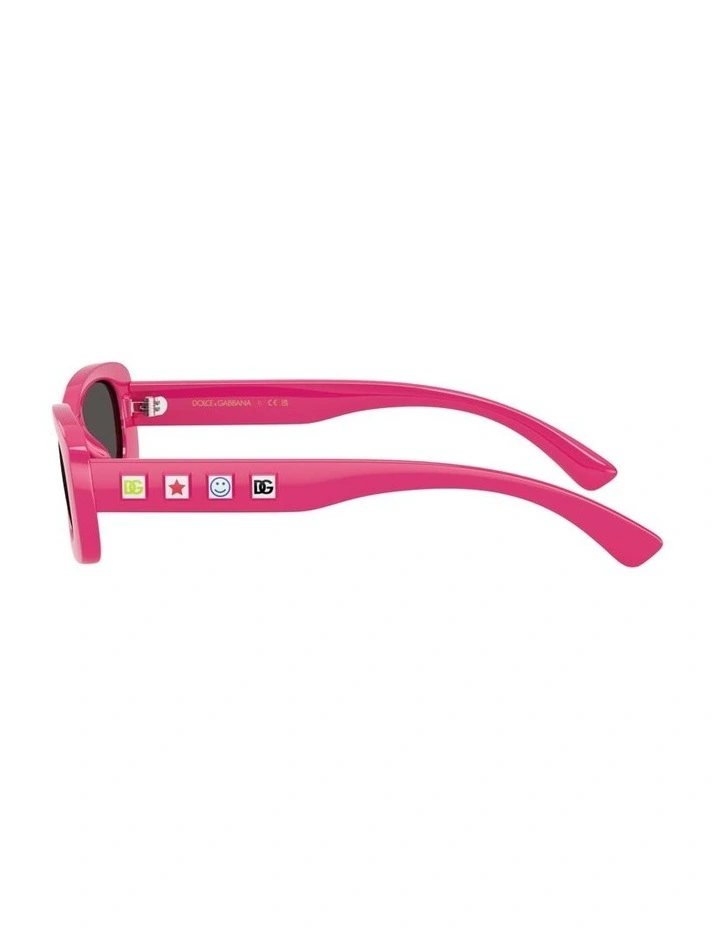 Injected Sunglasses in Pink image 3