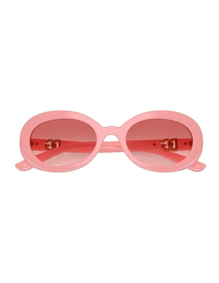 Injected Sunglasses in Pink image 3