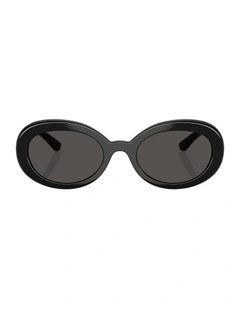 Injected Sunglasses in Black