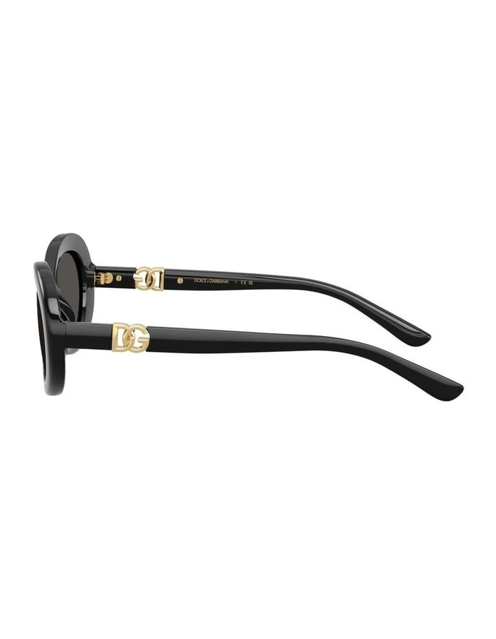 Injected Sunglasses in Black image 2