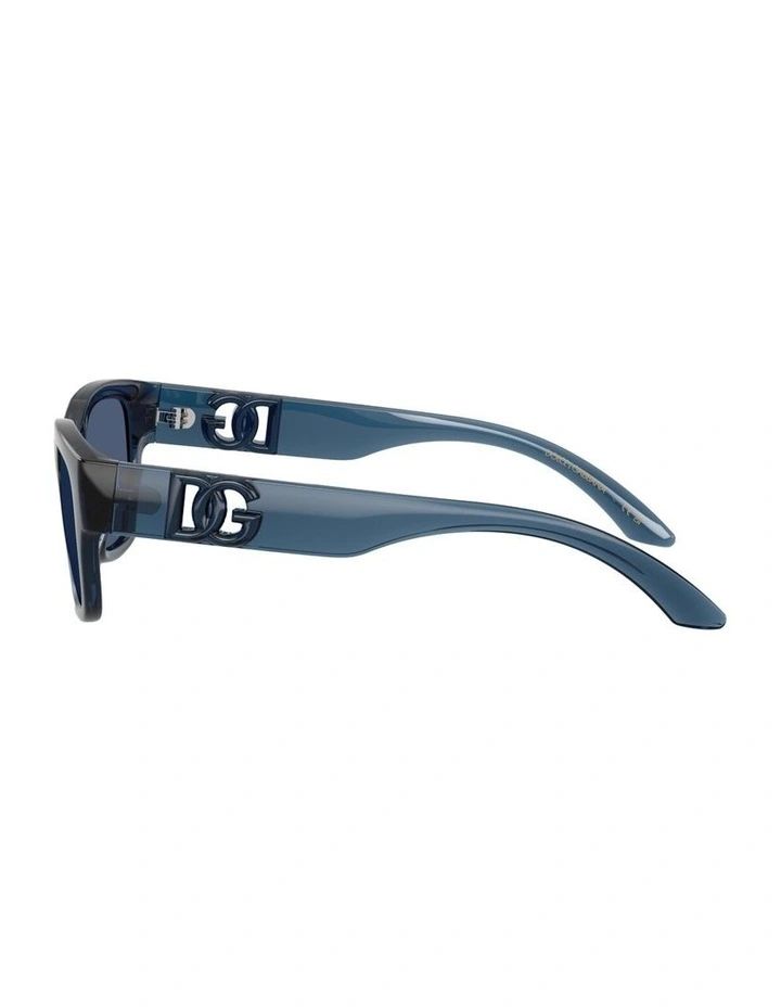 Injected Sunglasses in Blue image 2