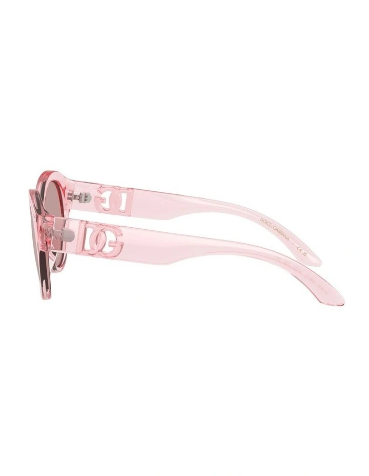 Injected Sunglasses in Pink image 2