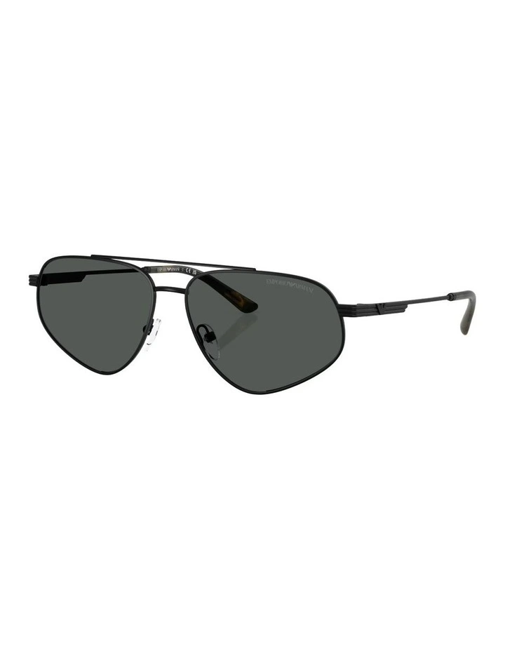 Metal Sunglasses in Black image 1