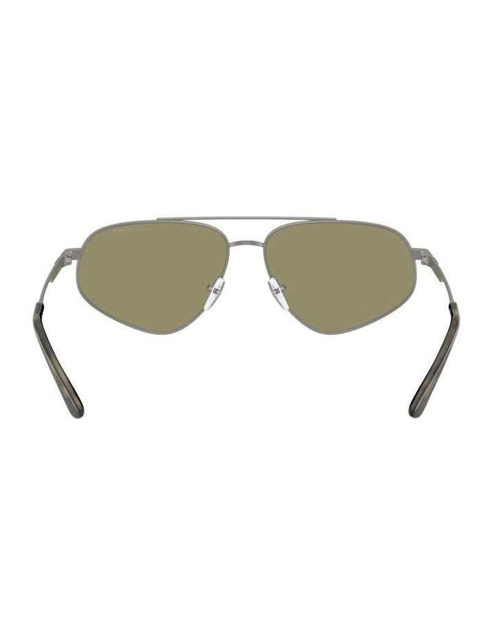 Metal Sunglasses in Grey image 3
