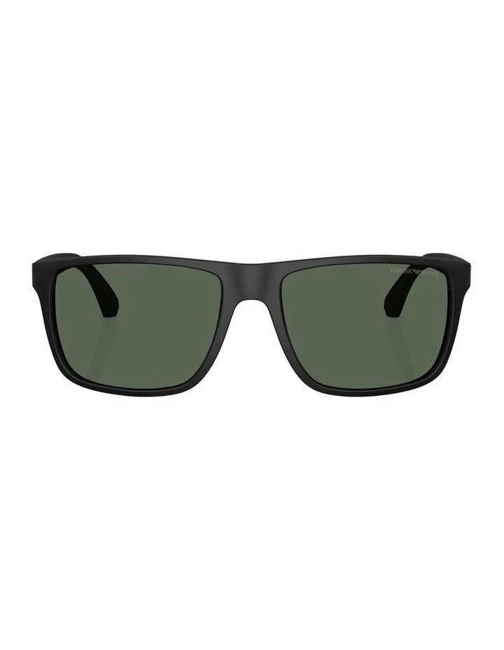 Injected Sunglasses in Black image 2