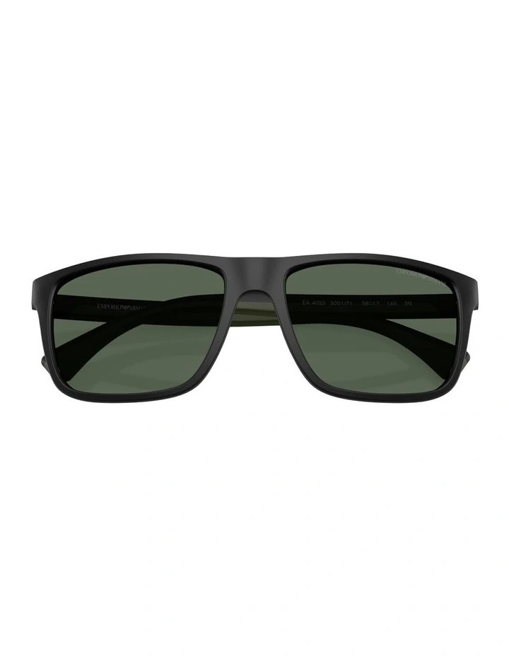 Injected Sunglasses in Black image 4