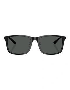 Acetate Sunglasses in Black