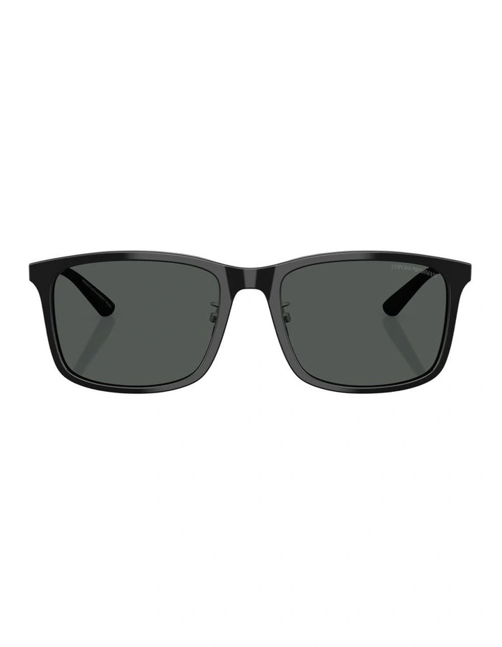 Acetate Sunglasses in Black image 1