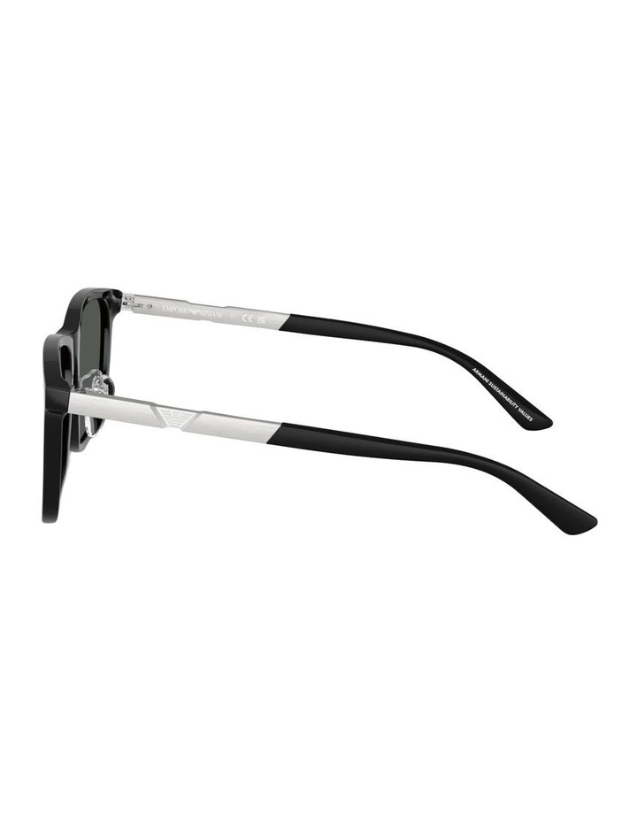 Acetate Sunglasses in Black image 2