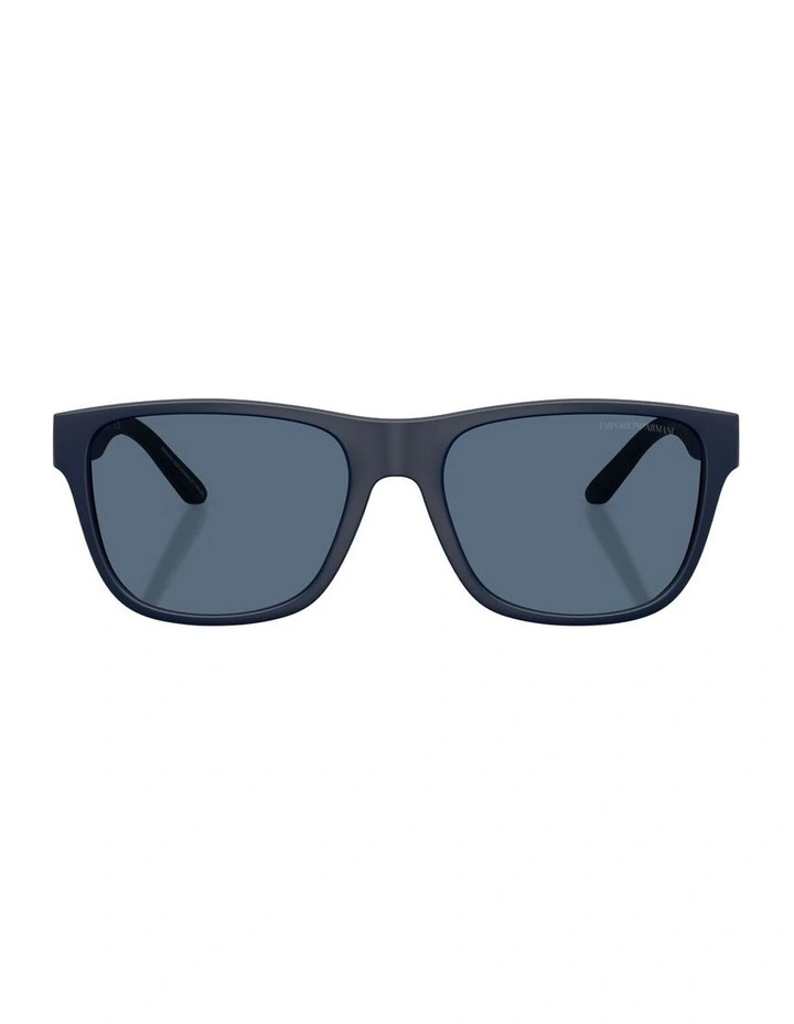 Injected Sunglasses in Blue image 2