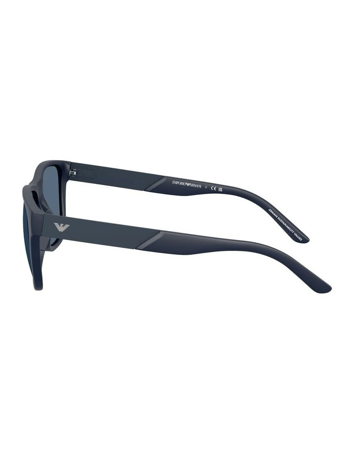 Injected Sunglasses in Blue image 3