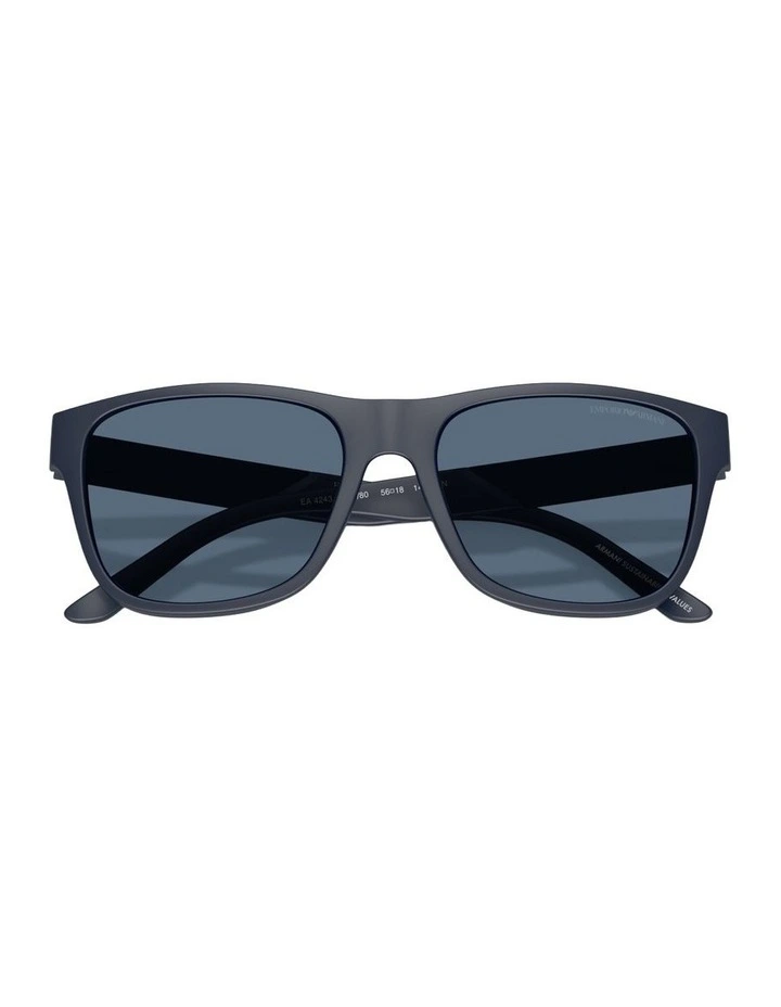 Injected Sunglasses in Blue image 4