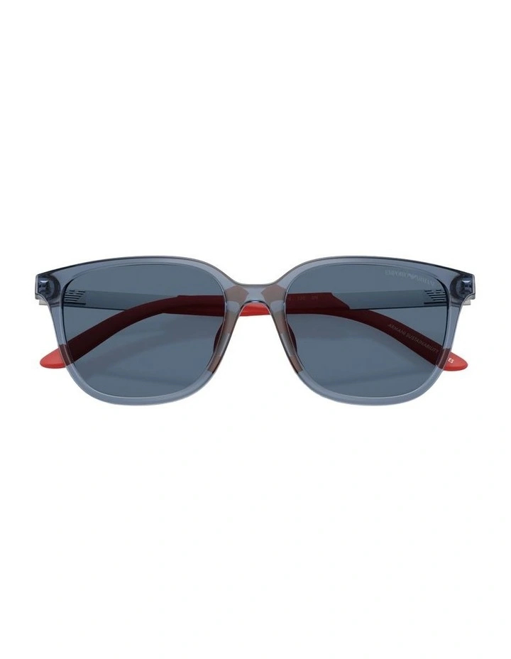 Injected Sunglasses in Blue image 4