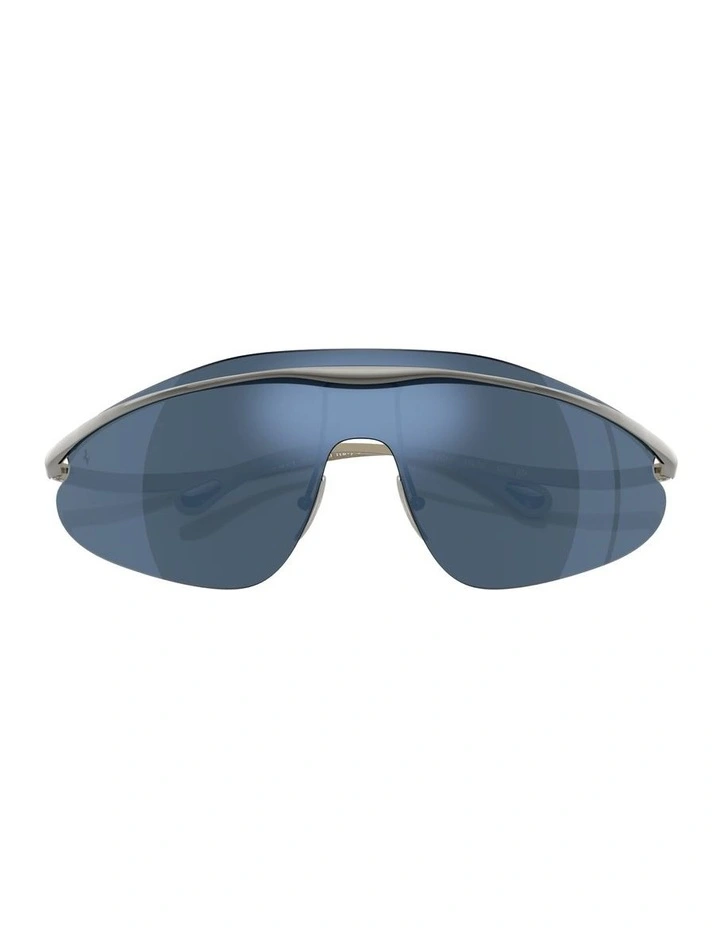 Metal Sunglasses in Grey image 3