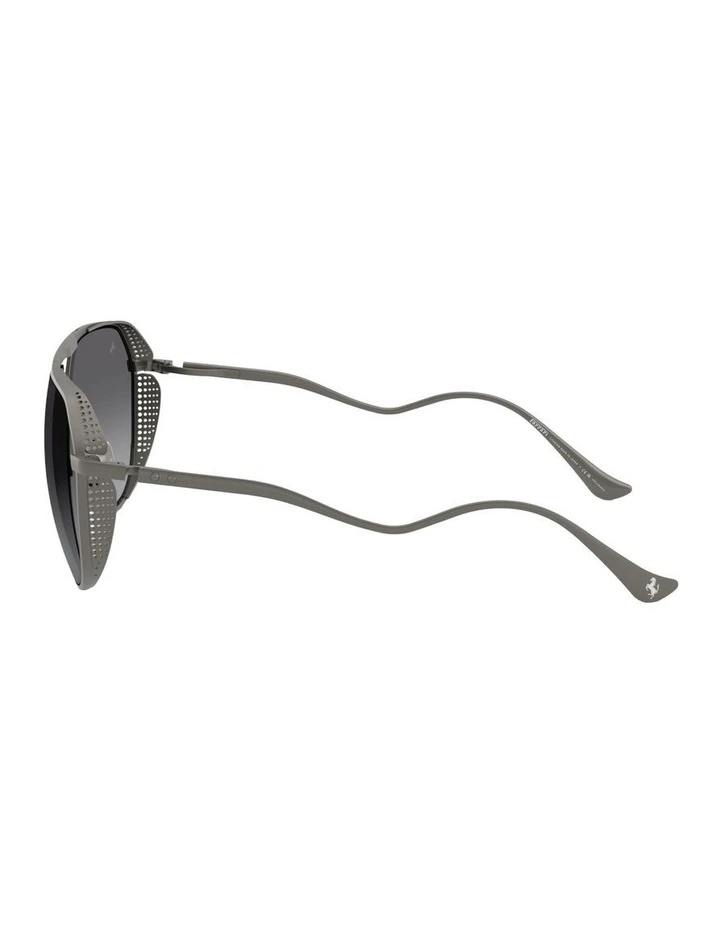 Titanium Polarised Sunglasses in Grey image 2