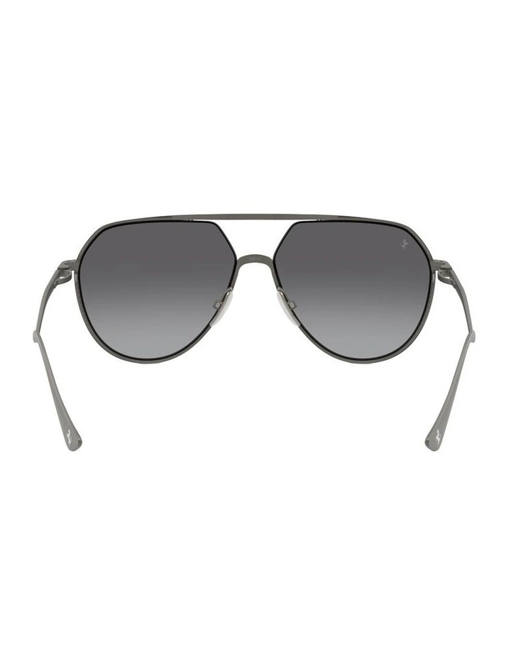 Titanium Polarised Sunglasses in Grey image 3