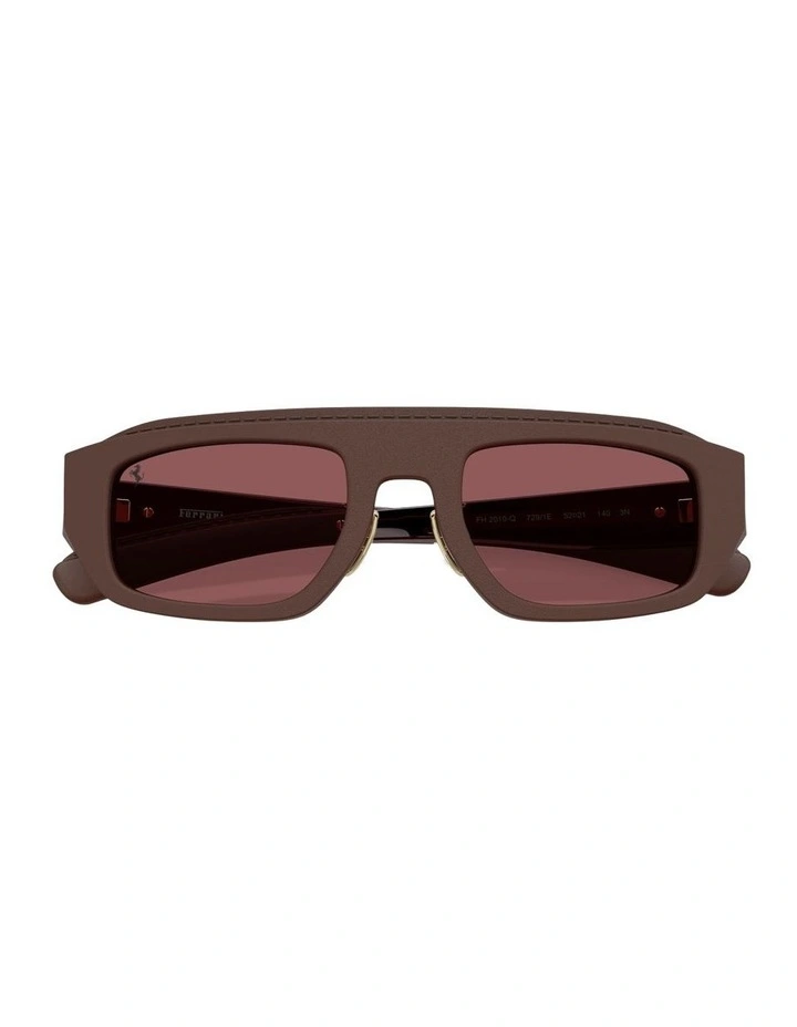Acetate Sunglasses in Brown image 3
