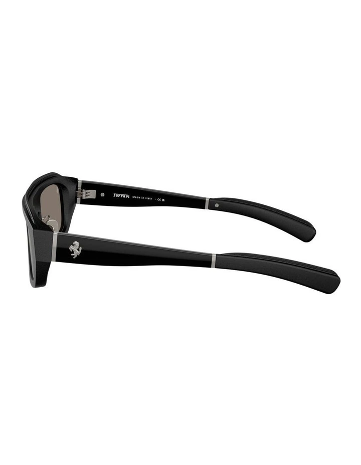 Acetate Sunglasses in Black image 2