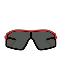Injected Sunglasses in Red