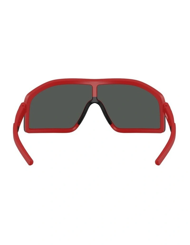 Injected Sunglasses in Red image 3
