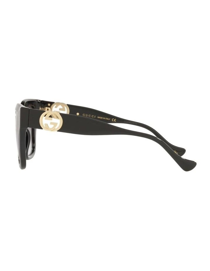 GG1023S Injected Sunglasses in Black image 3