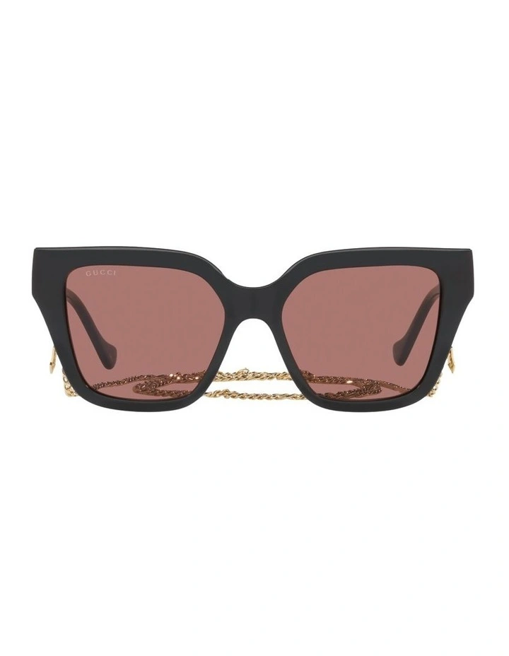 GG1023S Injected Sunglasses in Black image 1
