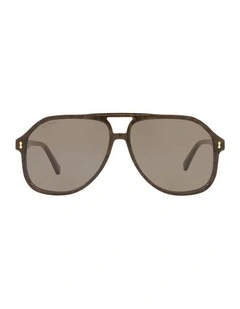 GG1042S Acetate Sunglasses in Brown