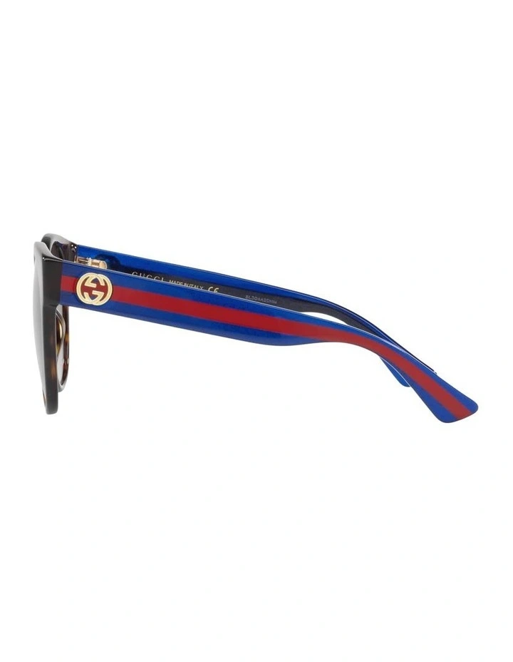 GG0035SN Acetate Sunglasses in Brown image 2