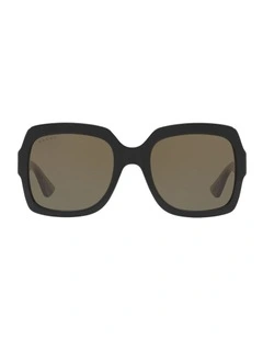 GG0036SN Acetate Sunglasses in Black