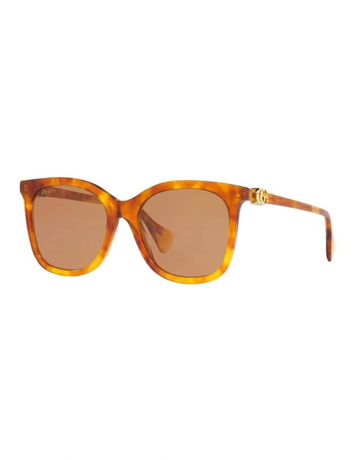 GG1071S Acetate Sunglasses in Brown image 1