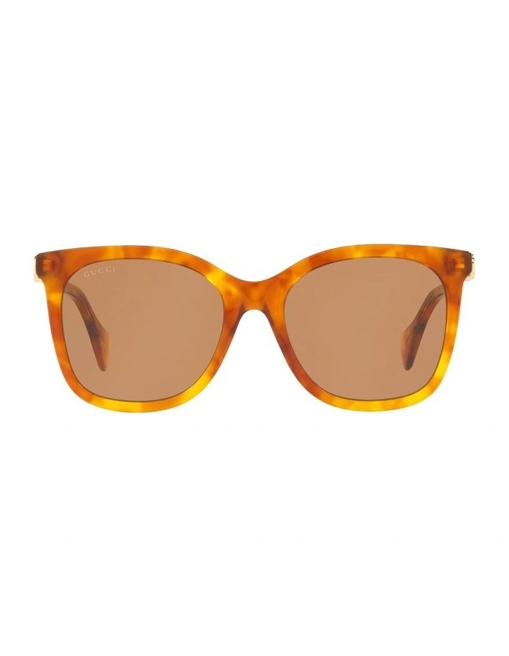 GG1071S Acetate Sunglasses in Brown image 2
