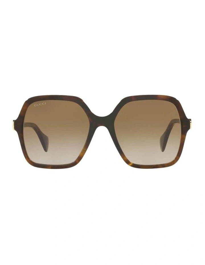 GG1072S Acetate Sunglasses in Brown image 1