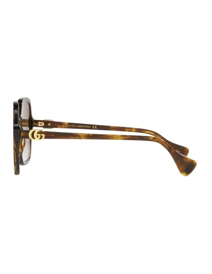 GG1072S Acetate Sunglasses in Brown image 2