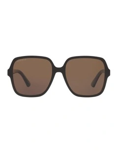 GG1189S Acetate Polarized Sunglasses in Black