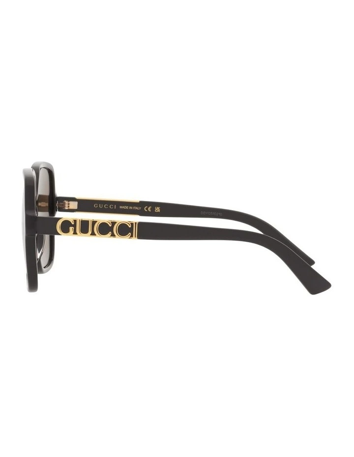 GG1189S Acetate Polarized Sunglasses in Black image 2