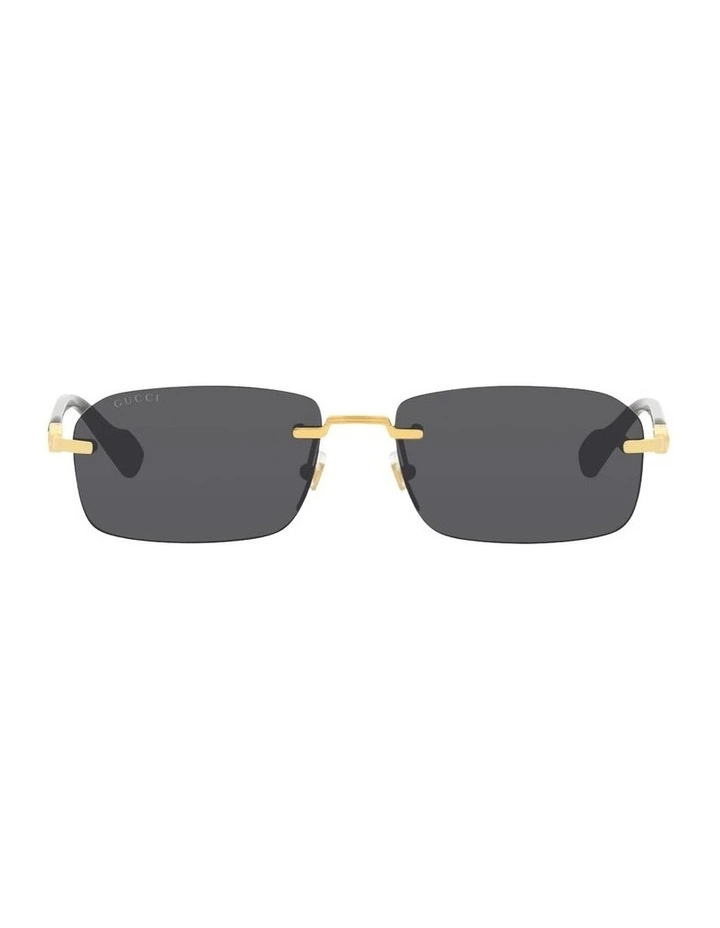 GG1221S Metal Sunglasses in Gold image 1