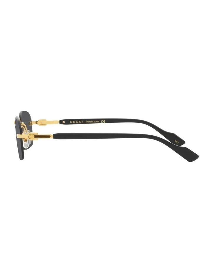 GG1221S Metal Sunglasses in Gold image 2
