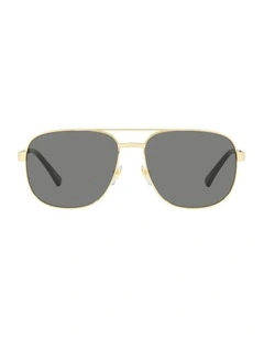 GG1223S Metal Sunglasses in Gold