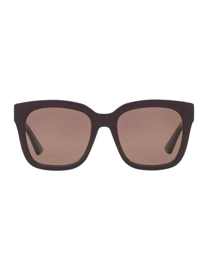 Injected GG1338S Sunglasses in Red image 1