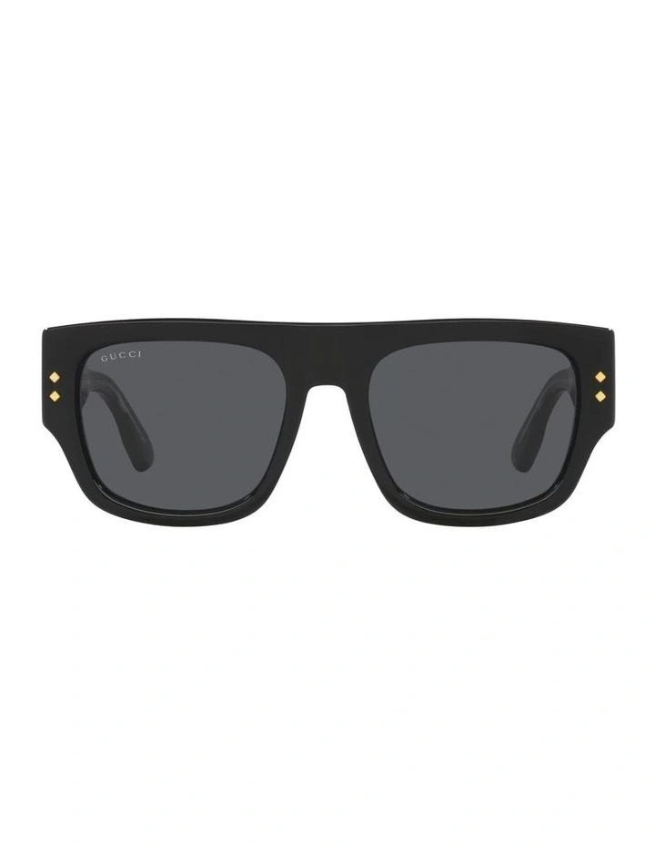 Acetate GG1262S Sunglasses in Black image 1