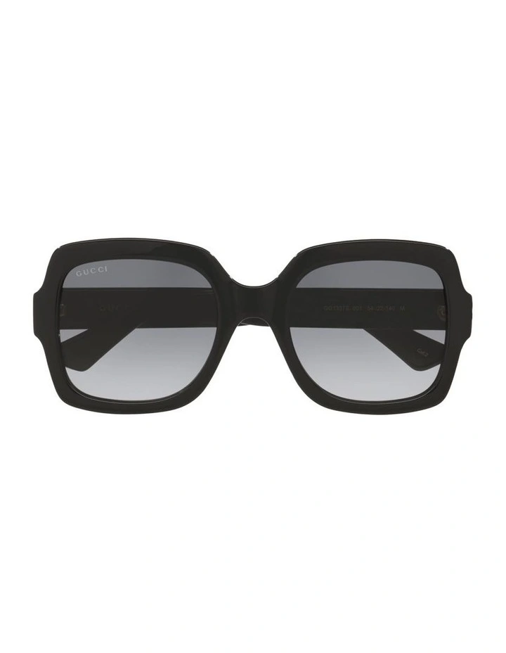 Injected GG1337S Sunglasses in Black image 4
