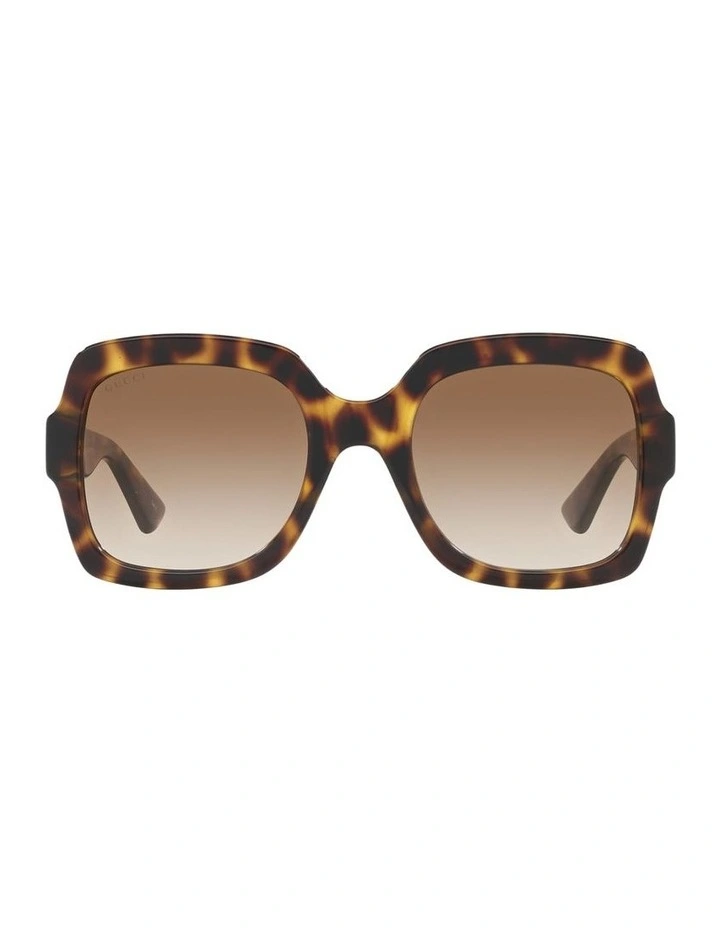 Injected GG1337S Sunglasses in Tortoise image 2